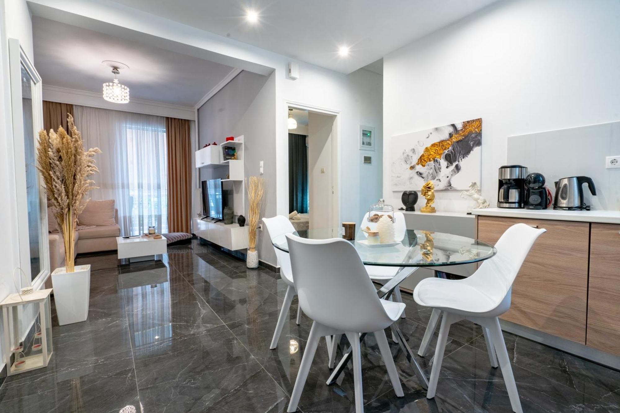 Neo Irakleio Train St. 1 Bedrm 4 Pers. Apartment Athene Buitenkant foto