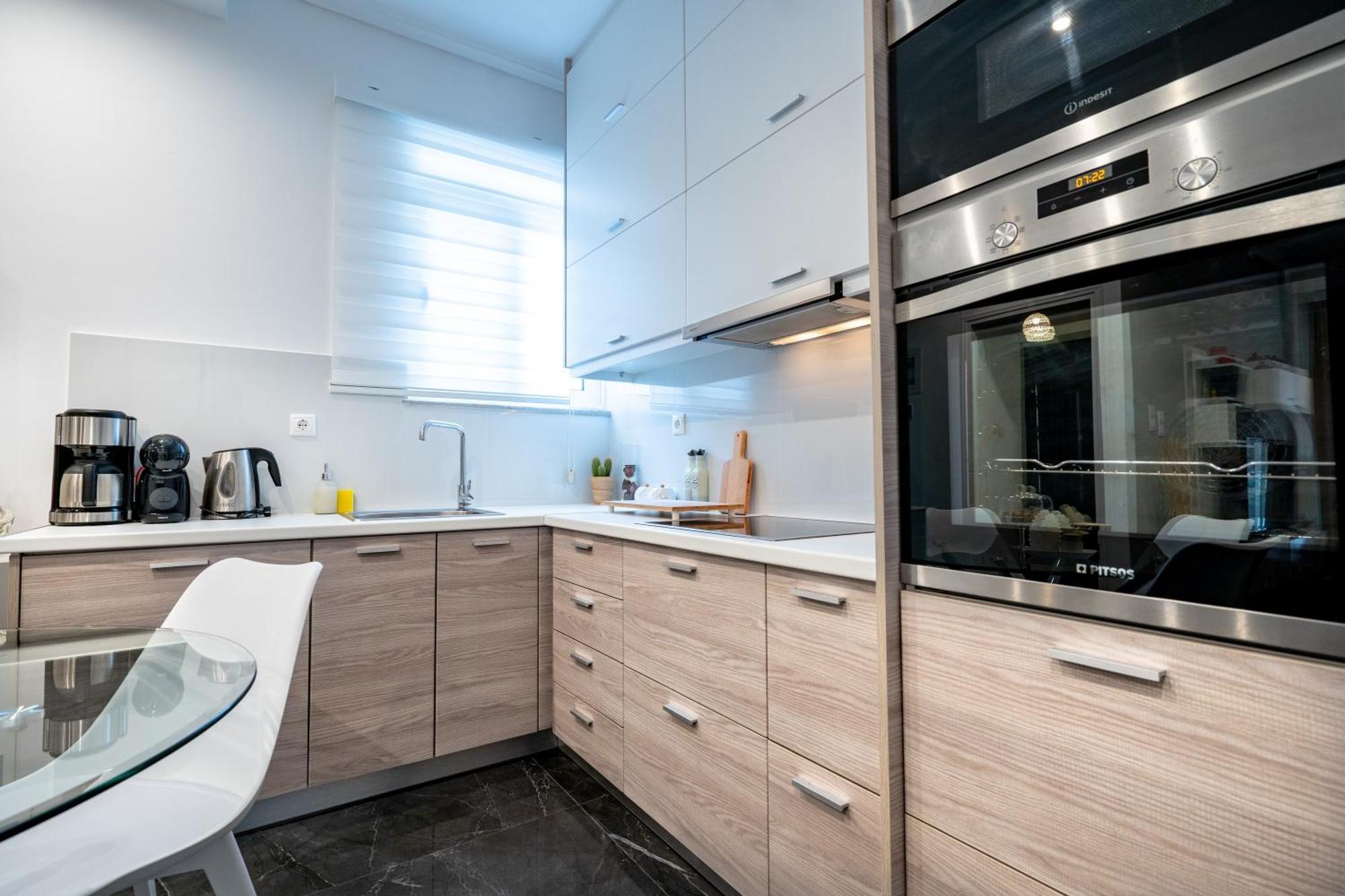 Neo Irakleio Train St. 1 Bedrm 4 Pers. Apartment Athene Buitenkant foto