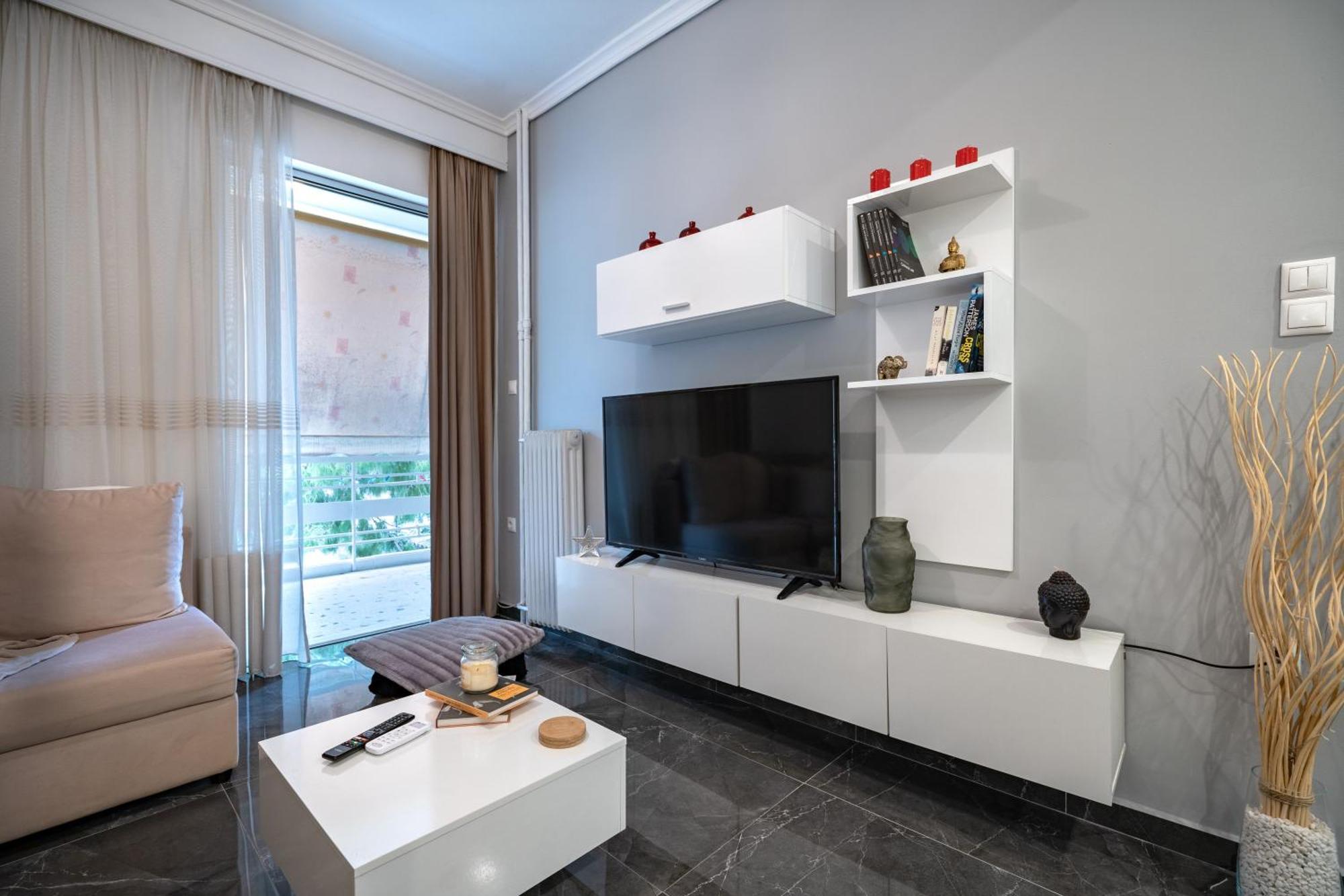 Neo Irakleio Train St. 1 Bedrm 4 Pers. Apartment Athene Buitenkant foto